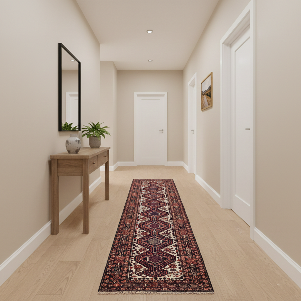 Handmade Barjsta Kilim Runner 85 x 370 (cm) 2.9 x 12.2 (ft)