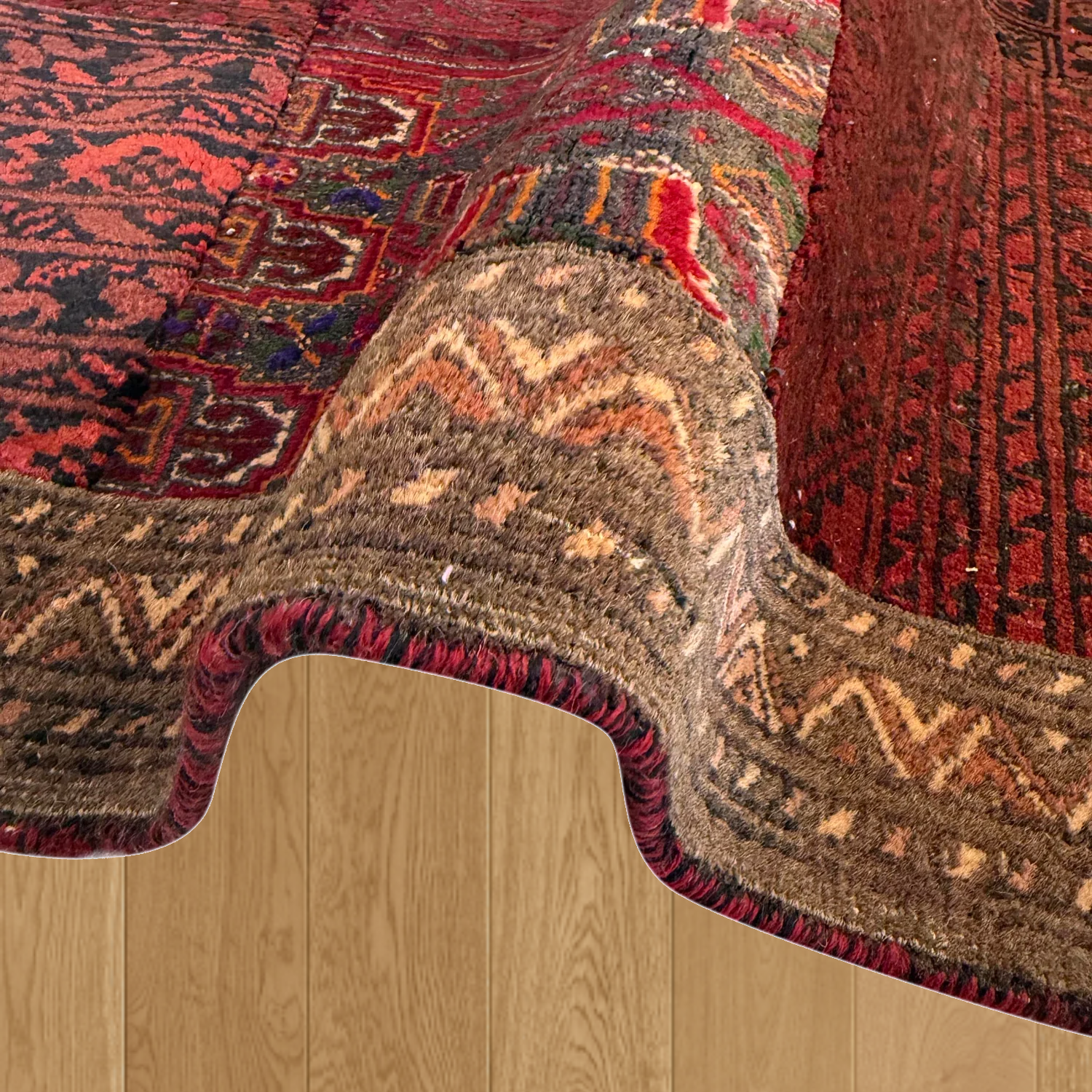 Handmade Patchwork Rug 125 x 180 (cm) 4.1 x 5.11 (ft)