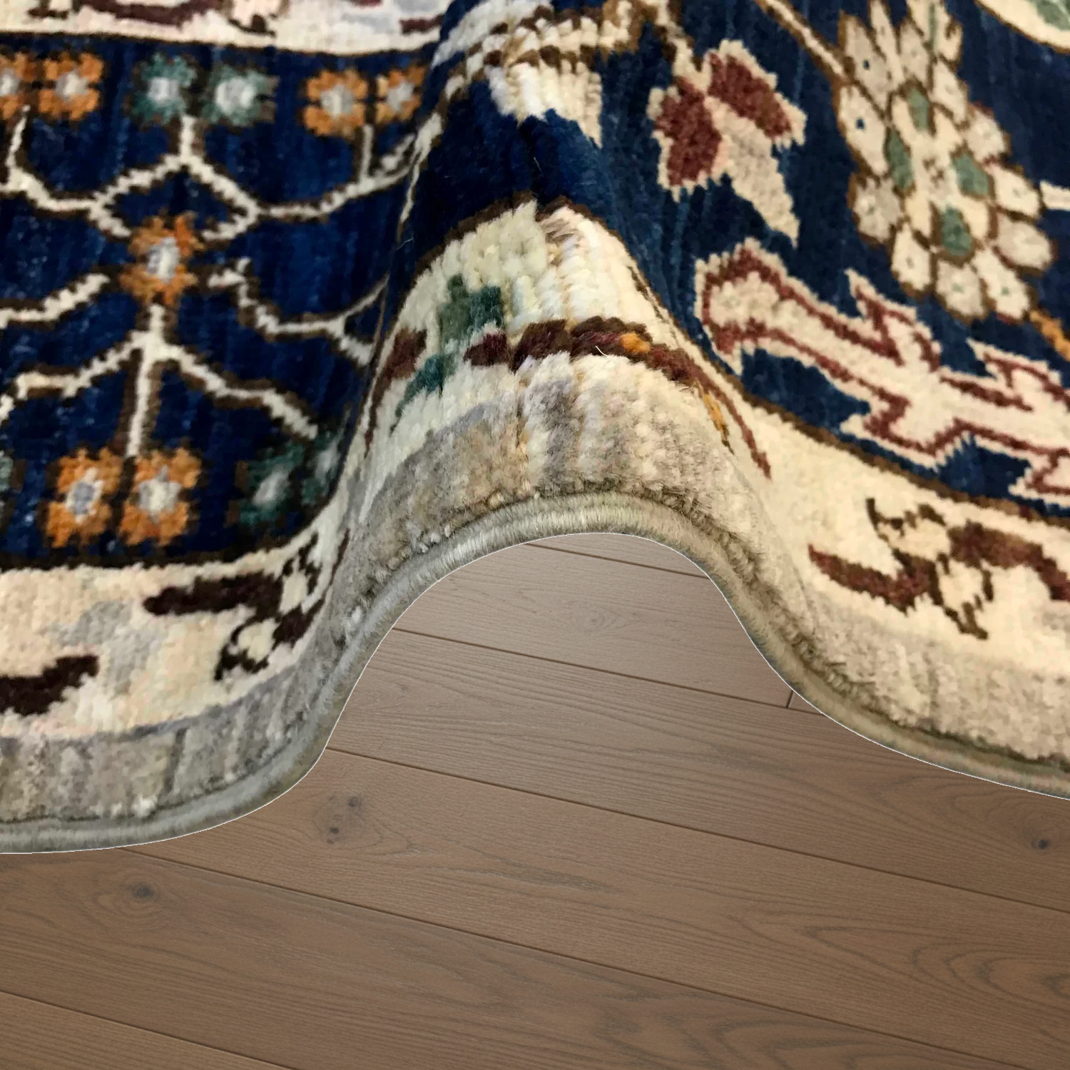 Hand Woven Tree Of Life Rug 182 x 273 (cm) 6.0 x 8.11 (ft)