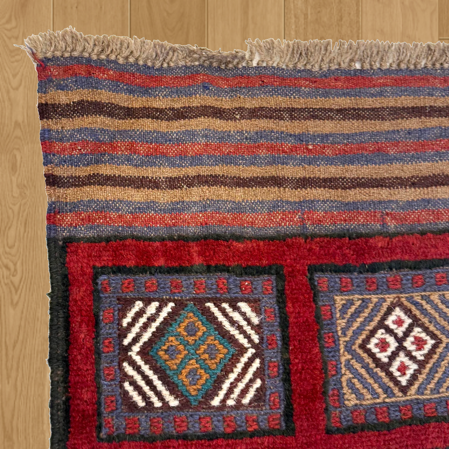 Handwoven Barjista Rug (kilim) 123 x 182 (cm) 4.0 x 6.0 (ft)