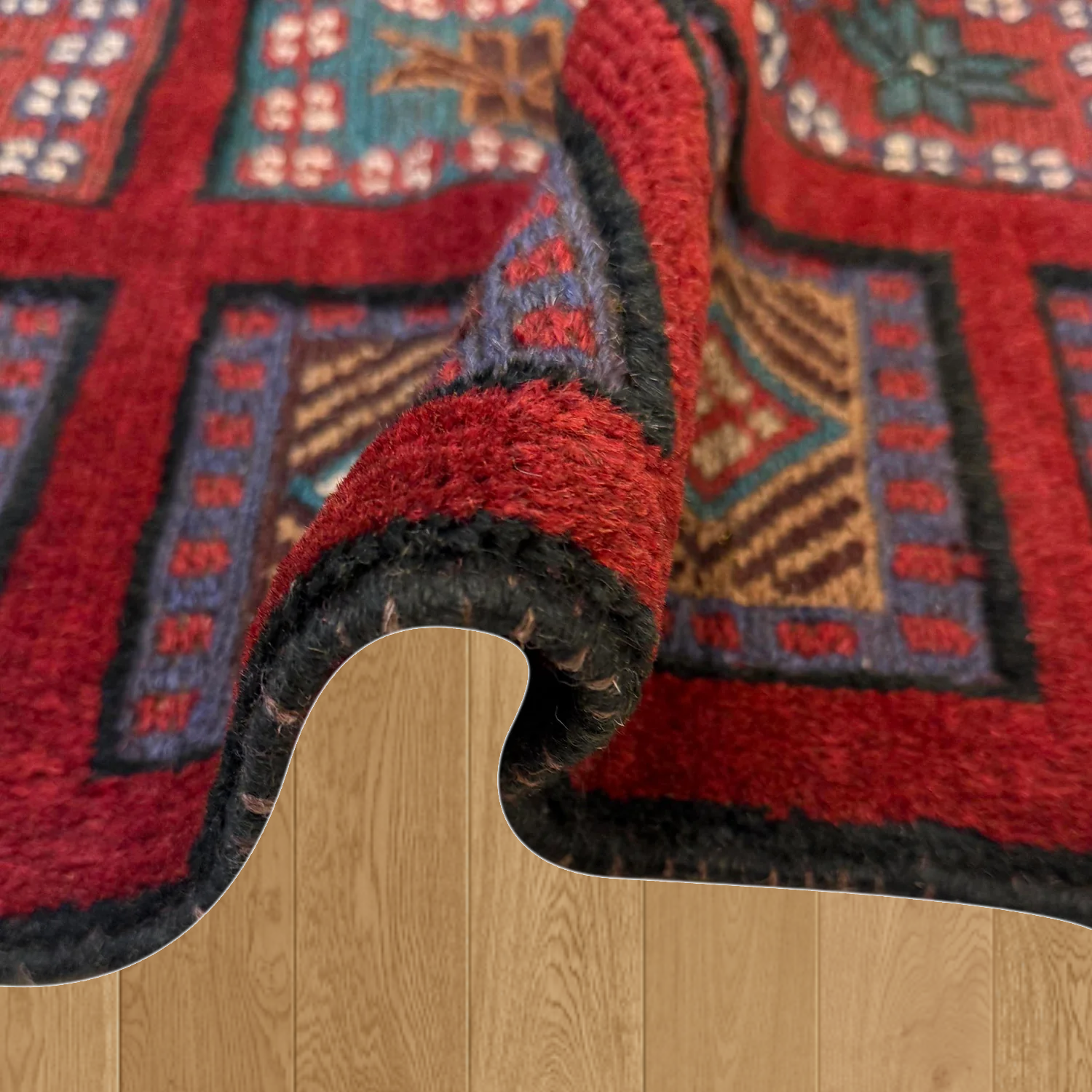 Handwoven Barjista Rug (kilim) 123 x 182 (cm) 4.0 x 6.0 (ft)