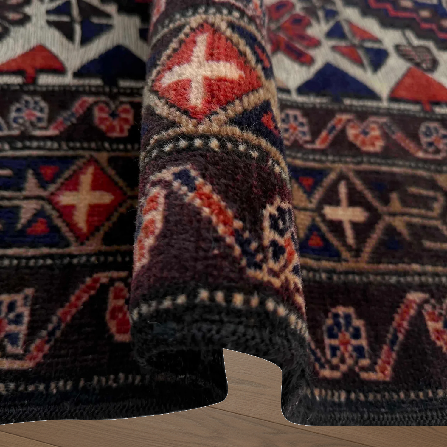 Handmade Barjsta Kilim Runner 85 x 370 (cm) 2.9 x 12.2 (ft)