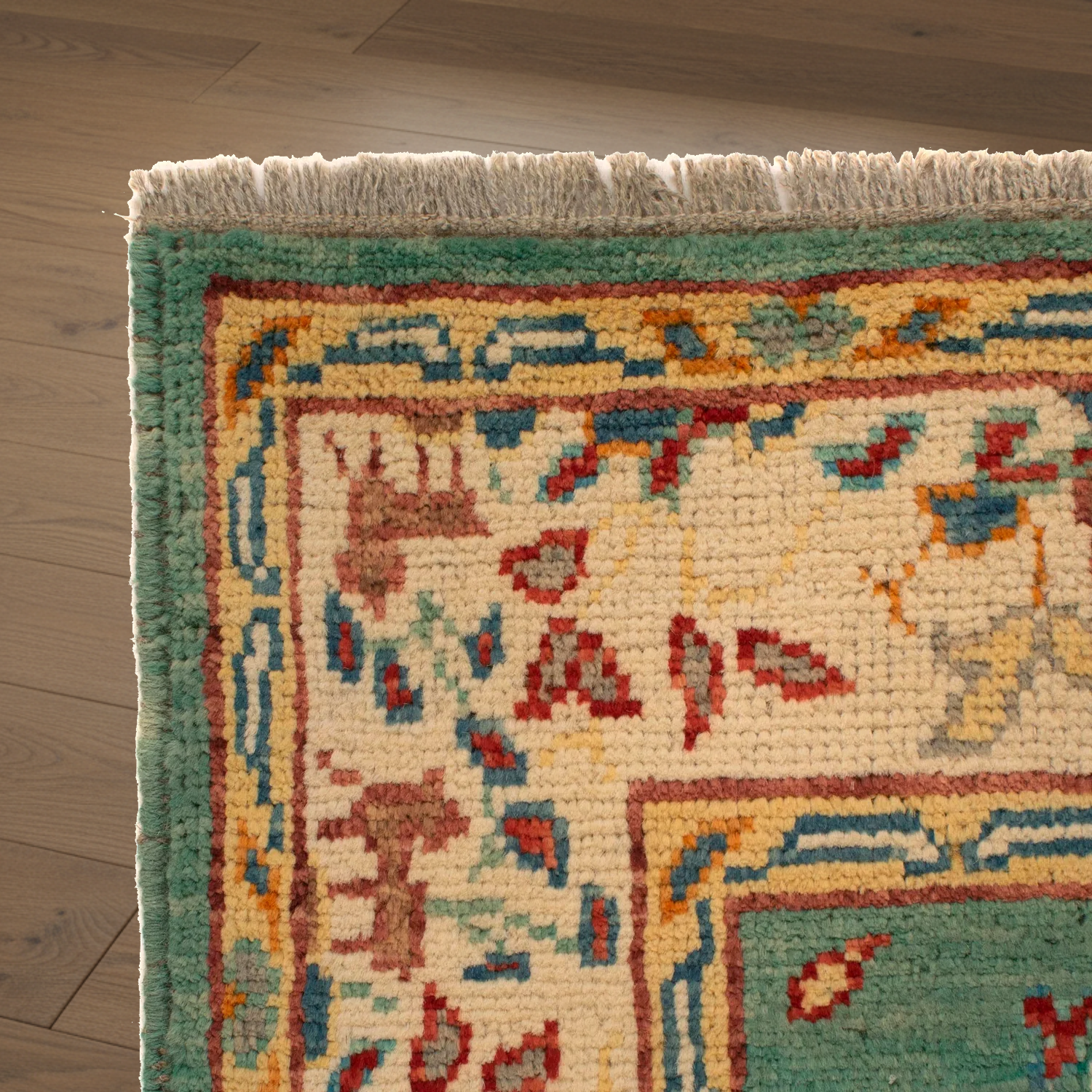 Handmade Pictorial Rug 121 x 181 (cm) 4.0 x 5.11 (ft)