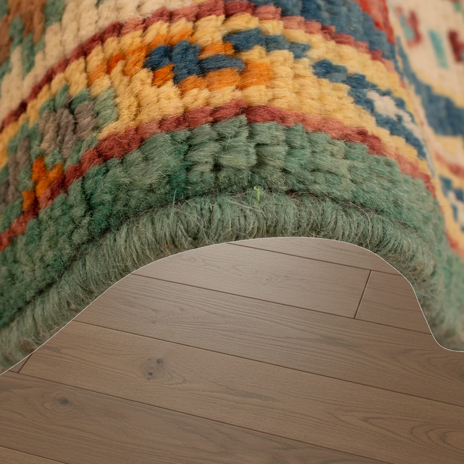 Handmade Pictorial Rug 121 x 181 (cm) 4.0 x 5.11 (ft)